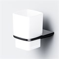 Am.Pm A50A34322 Inspire 2.0 Стеклянный стакан с настенным держателем , черный A50A34322
