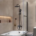 Душевая система IDDIS Ray RAYBL3Fi06 со смесителем, черный матовый RAYBL3Fi06