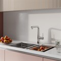 Смеситель для кухни Iddis Pure PURSBPFi05 с каналом для фильтрованной воды и вытяжным изливом, хром PURSBPFi05
