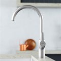Damixa 310721400  Eclipce смеситель для кухни С фильтрацией C - излив, никель 310721400 - фото 31689 Damixa 310721400  Eclipce смеситель для кухни С фильтрацией C - излив, никель 310721400 - фото 31689