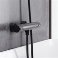 Damixa 366000300 Scandinavian Pure Термостатический смеситель для душа, черный 366000300