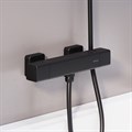 Damixa 536000300 Gala термостатный смеситель для душа, черный 536000300