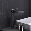 Damixa 400250300 Merkur высокий смеситель для умывальника, черный 400250300