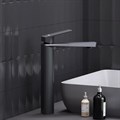 Damixa 400250300 Merkur высокий смеситель для умывальника, черный 400250300