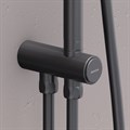 Damixa 953000300 Gala, душ.система: верхн. душ 220 мм, ручной душ 3 ф-ции 120*160 мм,штанга 1030-1460,чёрны 953000300 - фото 31940 Damixa 953000300 Gala, душ.система: верхн. душ 220 мм, ручной душ 3 ф-ции 120*160 мм,штанга 1030-1460,чёрны 953000300 - фото 31940