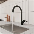 Смеситель для кухни Milardo Rora RORBL0JM05, черный RORBL0JM05
