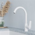 Смеситель для кухни Milardo Meal M01WTJ0M05, белый M01WTJ0M05 - фото 32179