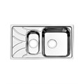 Мойка кухонная IDDIS Arro S ARR78PZi77, нержавеющая сталь, чаша справа, полиров., 780х440 мм, 1 1/2. SALE - фото 35279