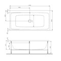 Am.Pm W84A-170-080W-A Func Ванна акриловая 170х80 W84A-170-080W-A