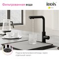 Смеситель для кухни IDDIS Rule RULBLLFi05 с каналом для фильтрованной воды, черный RULBLLFi05