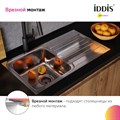 Мойка IDDIS Sound SND78PDi77 полированная, 780*440*180 мм SND78PDi77