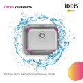 Мойка кухонная IDDIS Mate MAT49S0i77 сатин, 490*440 мм MAT49S0i77
