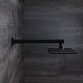 Кронштейн для верхнего душа в стену Optima Home IDDIS OPH40BSi61 квадратный, черный матовый OPH40BSi61