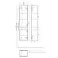 Пенал подвесной IDDIS Esper ESP35W0i97 белый ESP35W0i97 - фото 37751 Пенал подвесной IDDIS Esper ESP35W0i97 белый ESP35W0i97 - фото 37751