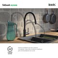 Смеситель для кухни IDDIS Kitchen 360 K36BLJ0i05 черный матовый K36BLJ0i05