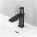 Смеситель для умывальника IDDIS Slide SLIGMBTi01 с управлением Push Control, графит SLIGMBTi01