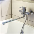 Смеситель для ванны IDDIS Bild BILSB00i10WA с длинным изливом, хром BILSB00i10WA - фото 38066 Смеситель для ванны IDDIS Bild BILSB00i10WA с длинным изливом, хром BILSB00i10WA - фото 38066