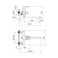 Смеситель для ванны IDDIS Bild BILSB00i10WA с длинным изливом, хром BILSB00i10WA - фото 38071 Смеситель для ванны IDDIS Bild BILSB00i10WA с длинным изливом, хром BILSB00i10WA - фото 38071