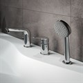 Смеситель на борт ванны IDDIS Torr TORSB30i07 на 3 отверстия, хром TORSB30i07