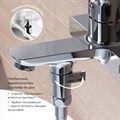 Смеситель для ванны IDDIS Spin SPISB02i02WA хром SPISB02i02WA
