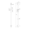 IDDIS Ray RAY70G0i17 Стойка для душа, графит RAY70G0i17 - фото 38333 IDDIS Ray RAY70G0i17 Стойка для душа, графит RAY70G0i17 - фото 38333