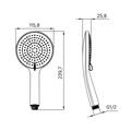 Лейка для душа IDDIS Optima Home OPH3F0Wi18 белая матовая OPH3F0Wi18 - фото 38430 Лейка для душа IDDIS Optima Home OPH3F0Wi18 белая матовая OPH3F0Wi18 - фото 38430