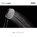 Лейка для душа IDDIS Optima Home OPH1FB9i18 черная матовая OPH1FB9i18