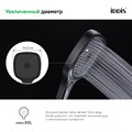 Лейка для душа IDDIS Slide SLI3F0Bi18 черная SLI3F0Bi18