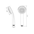 Лейка для душа IDDIS Hand Shower 0011F85i18 хром 0011F85i18