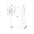 Лейка для душа IDDIS Optima Home OPH1FW9i18 белая матовая OPH1FW9i18 - фото 38481 Лейка для душа IDDIS Optima Home OPH1FW9i18 белая матовая OPH1FW9i18 - фото 38481