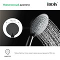 Лейка для душа IDDIS Optima Home OPH3F0Bi18 черная матовая OPH3F0Bi18