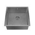 Мойка кухонная IDDIS Edifice EDI44G0i77, универсального монтажа, 440*440 мм., графит EDI44G0i77