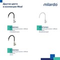 Смеситель для кухни Milardo Meal M01BL0FM05, с гибким изливом, черный M01BL0FM05 - фото 39167 Смеситель для кухни Milardo Meal M01BL0FM05, с гибким изливом, черный M01BL0FM05 - фото 39167
