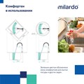 Milardo Meal M07BL2FM05 Cмеситель для кухни с гибким изливом и душевой насадкой, черный матовый M07BL2FM05
