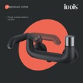 Смеситель для ванны IDDIS Twist TWIBLBTi02WA с управлением Push Control, черный матовый TWIBLBTi02WA