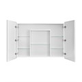 Акватон Лондри 100 1A267302LH010 Зеркальный шкаф 100 см, белый 1A267302LH010