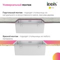 Мойка IDDIS Prime PRI54S0i77 универсального монтажа, сатин, 540*440 мм PRI54S0i77 - фото 41305
