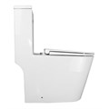 Унитаз-моноблок Azario Scala 360х690х790 безободковый, слив "Торнадо", с быстросъемным сиденьем микролифт. AZ-8101