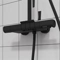 Душевая система IDDIS SpaHome SPHBLTKi06 с тропическим душем с термостатом, черный матовый. SPHBLTKi06 - фото 41772