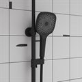 Душевая система IDDIS SpaHome SPHBLTKi06 с тропическим душем с термостатом, черный матовый. SPHBLTKi06 - фото 41775