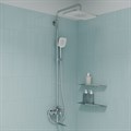 Душевая система IDDIS Parker PARSB3Fi06 с тропическим душем и изливом, глянцевый хром. PARSB3Fi06