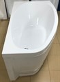 Радомир Орсини Акриловая ванна 160х90 (правая) С каркасом и фронтальной панелью + слив-перелив 6-01-0-2-1-032
