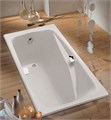 Jacob Delafon Repos E2915-00 Ванна чугунная 170x80 см с ножками и ручками E2915-00