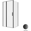 Allen Brau Priority 100x80 cм Душевой уголок распашной черный 3.31030.BBA + 3.31042.BBA 3.31030.BBA + 3.31042.BBA - фото 49447