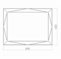 Silver mirrors "Креатив" 800х600 (сенсорный выключатель) зеркало ФР-00001401 ФР-00001401 - фото 50073 Silver mirrors "Креатив" 800х600 (сенсорный выключатель) зеркало ФР-00001401 ФР-00001401 - фото 50073