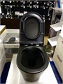 Унитаз подвесной IDDIS Calipso CALR3BMi25 c сиденьем микролифт, черный CALR3BMi25 - фото 51681