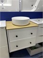 Тумба подвесная со столешницей Torr IDDIS TOR60WBi95K 60 см, белый матовый TOR60WBi95K - фото 51765