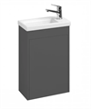 AQUATON 1A286901TO820  Тумба Тори 40 антрацит, Раковина Миранда 40 1A286901TO820