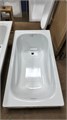 Roca Princess 2204E0000 ванна стальная 150х75 см с ножками, c отверстиями для ручек 2204E0000 - фото 52406