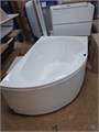 AQUATEK ВИРГО  BD VIR150-0000078 Ванна акриловая, правая 150х100 каркас, слив/перелив, фронтальный экран. VIR150-0000078 - фото 52504
